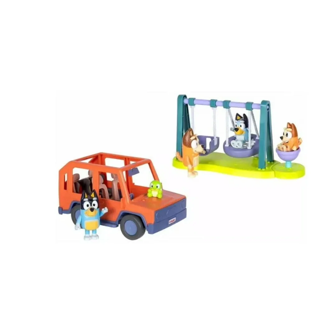 New Bluey Heeler 4WD with Turtleboy Playset NIB Vehicle Figures